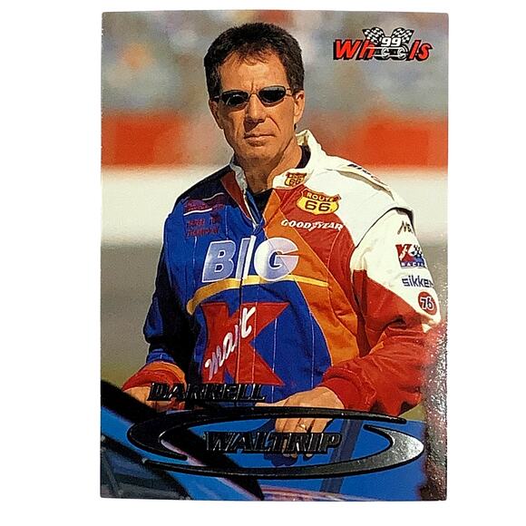 Darrell Waltrip, Sponsor: K-Mart, Card 35 1999 Wheels NASCAR Winston Cup, NM+ - Picture 2 of 4
